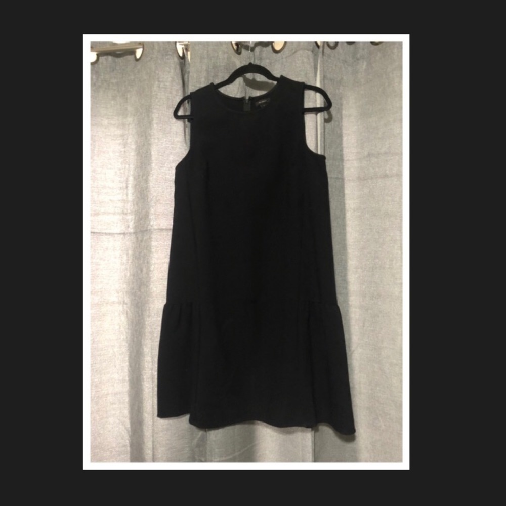Black Ruffled Dress